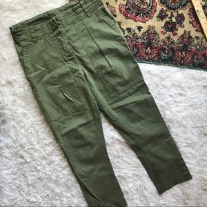 Isabel Marant Etoile Cotton Fatigue Pants